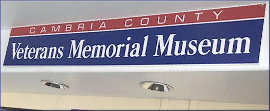 Cambria County PA Veterans Memorial Museum at 1st Summit Arena Johnstown PA
